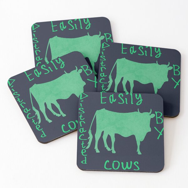 Item preview, Easily Distracted By Cows designed and sold by kinpirks.