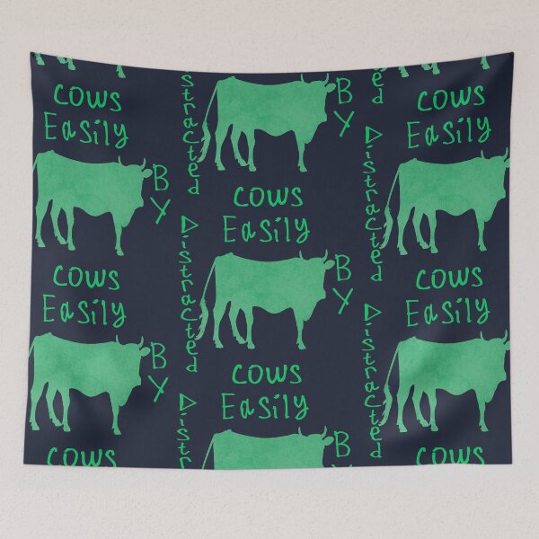 Item preview, Easily Distracted By Cows designed and sold by kinpirks.
