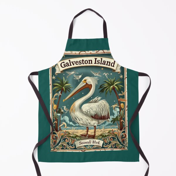 Item preview, Galveston Island Pelican Seawall Blvd designed and sold by David Balzen.