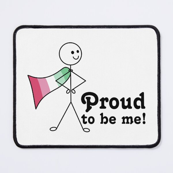 Item preview, Proud to Be Me Abrosexual Pride Super Hero designed and sold by JoyfulJen.