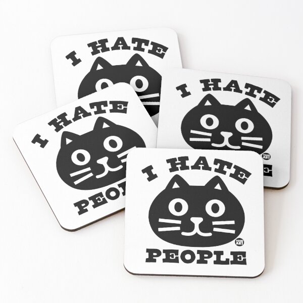 Item preview, I Hate People Kitty designed and sold by TODD GOLDMAN.