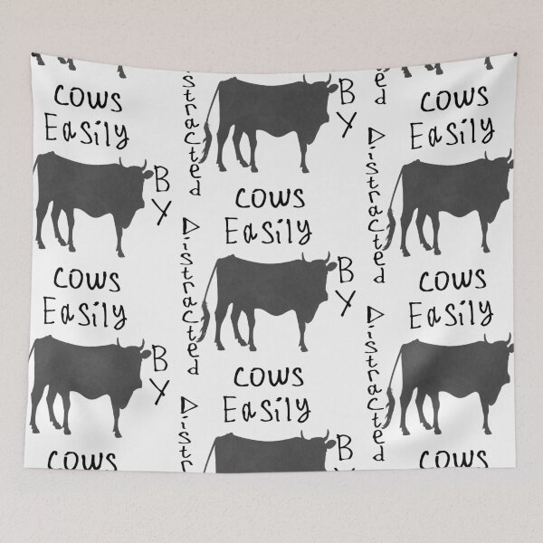 Item preview, Easily Distracted By Cows designed and sold by kinpirks.