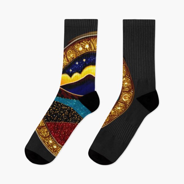 Item preview, Cosmic Tapestry: Layers of Night and the Golden Horizon designed and sold by Highlandkings.