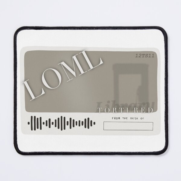 Item preview, loml Library Card designed and sold by notastranger.