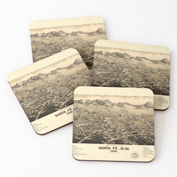 Item preview, Santa Fe, New Mexico (1882) designed and sold by allhistory.