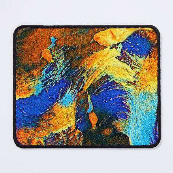 Item preview, Cobalt Gold, Bronze and Copper Abstract Art designed and sold by oz10.