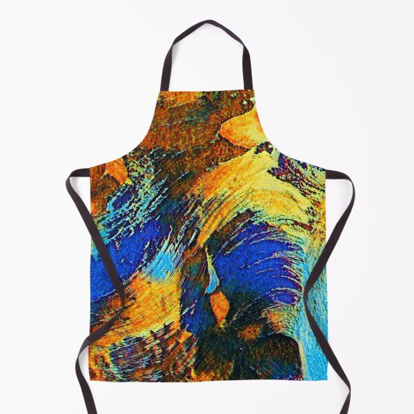 Item preview, Cobalt Gold, Bronze and Copper Abstract Art designed and sold by oz10.