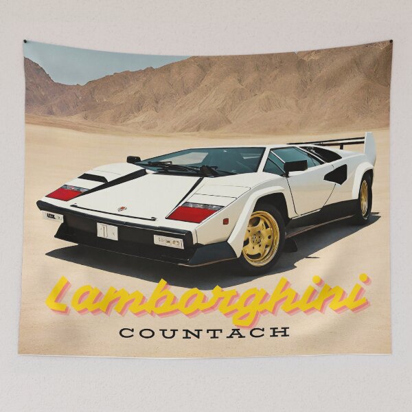 Item preview, Lamborghini Countach Art designed and sold by 3DLD.