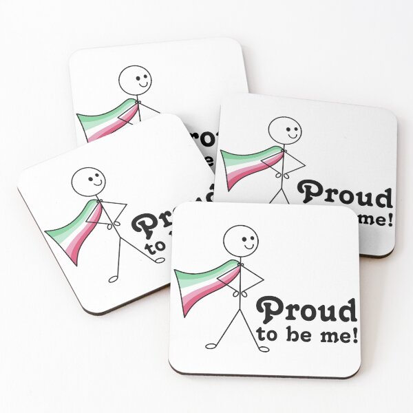 Item preview, Proud to Be Me Abrosexual Pride Super Hero designed and sold by JoyfulJen.
