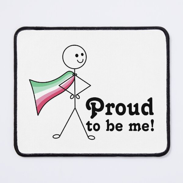 Item preview, Proud to Be Me Abrosexual Pride Super Hero designed and sold by JoyfulJen.