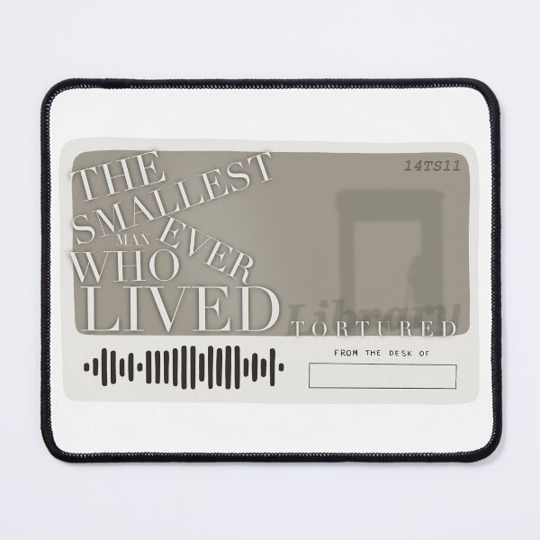 Item preview, Smallest Man Library Card designed and sold by notastranger.