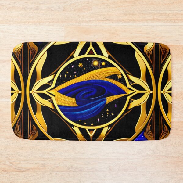 Item preview, Astral Vortex: The Celestial Eye in Golden Embrace designed and sold by Highlandkings.
