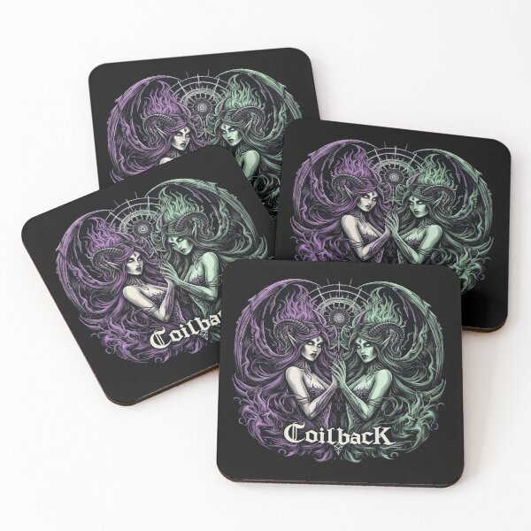 Item preview, Coilback Dual Devil's (Band Merch) designed and sold by GhostMachine13.