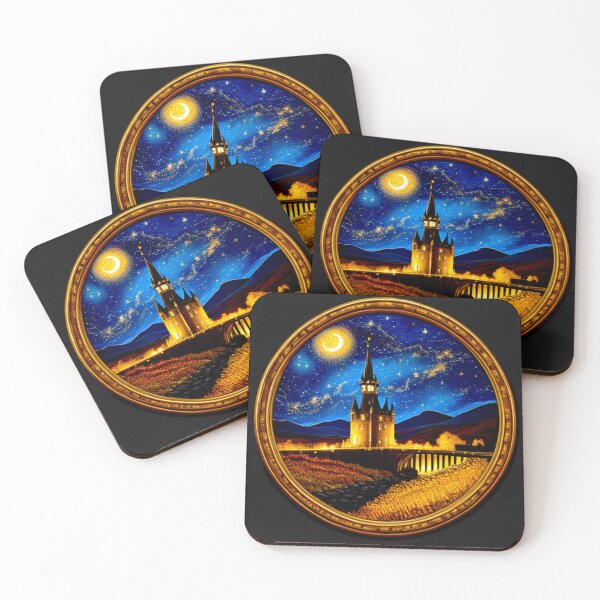 Item preview, Nocturnal Sonata: The Moonlit Castle Under the Starry Vault designed and sold by Highlandkings.