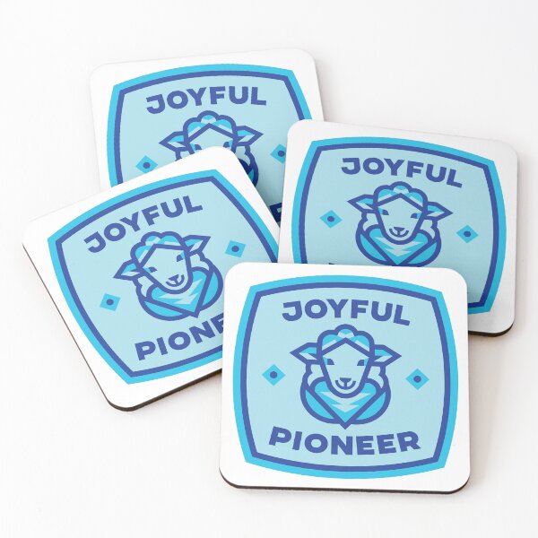 Item preview, Joyful Pioneer Blue designed and sold by The Majestic Gift.