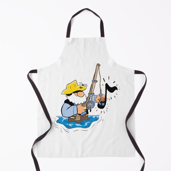 Item preview, MOUNTAIN MAN FISHIN WITH A MINOW MUSIC NOTE designed and sold by NEEDFUL STRINGS LLC.