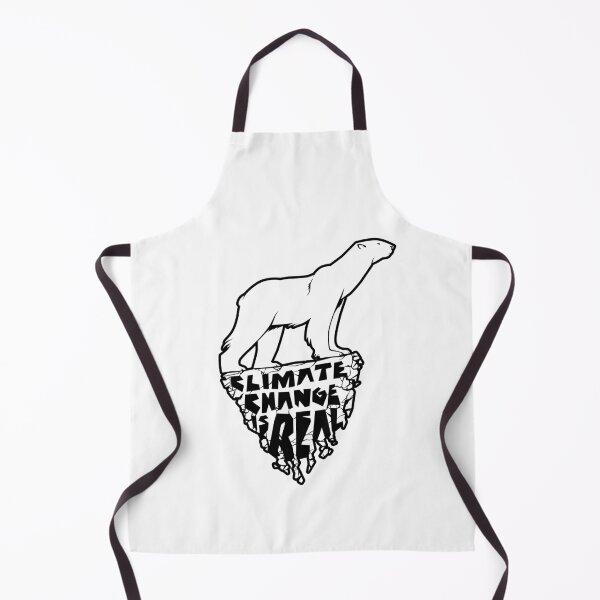 Item preview, Climate change is real - Polar bear contour designed and sold by kataszep.