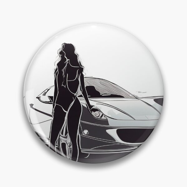 Item preview, Ferrari & Woman Art designed and sold by 3DLD.