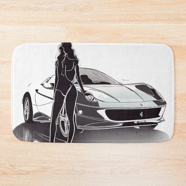 Item preview, Ferrari & Woman Art designed and sold by 3DLD.