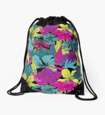 Mochila saco Summernight / estampado floral