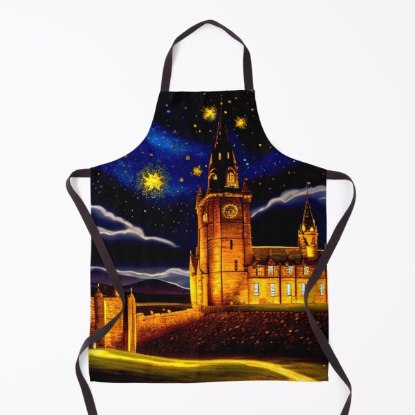 Item preview, Ethereal Keep: A Castle's Twilight under the Snowflake Stars designed and sold by Highlandkings.