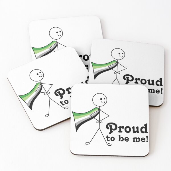 Item preview, Proud to Be Me Aromantic (Aro) Pride Super Hero designed and sold by JoyfulJen.