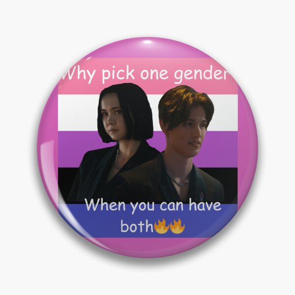 Item preview, Why pick one gender when you can have both, Jordan li, gen v, the boys, genderfluid flag designed and sold by seraph1m90.