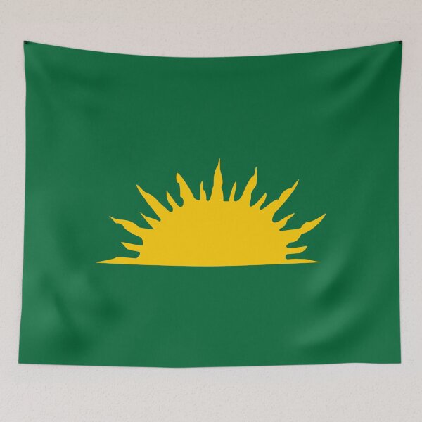 Item preview, Irish Green Sunburst Flag - An Gal Gréine designed and sold by Seorai.