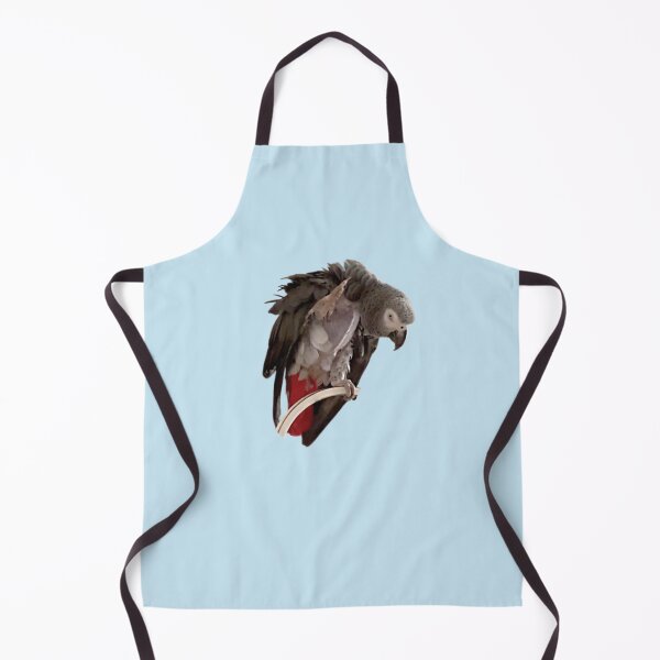 Item preview, Einstein African Grey Parrot Waving, Bare Chest designed and sold by einsteinparrot.
