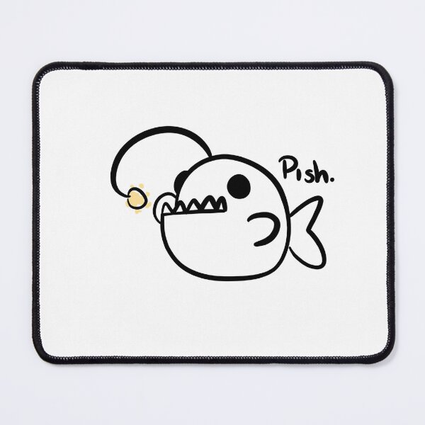 Item preview, Doodle Angler Fish designed and sold by PixyleTimeSells.