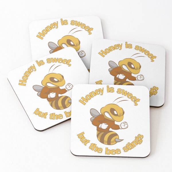 Item preview, Honey is sweet, but the bee stings designed and sold by FelixMorua.