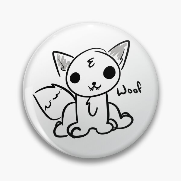 Item preview, Doodle Wolf designed and sold by PixyleTimeSells.