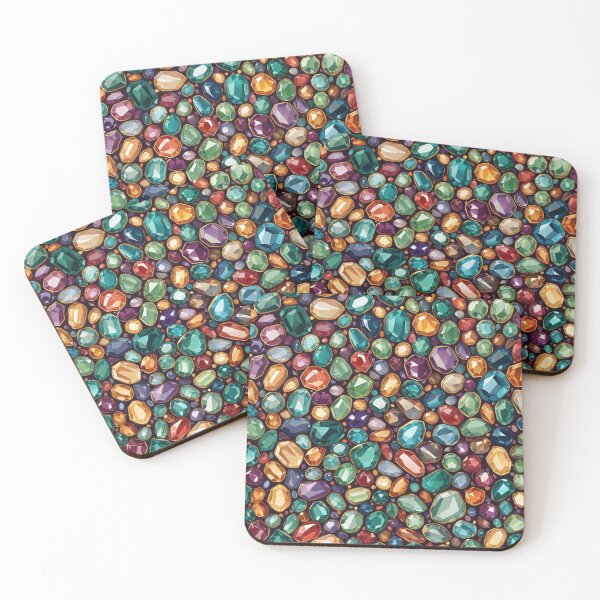 Item preview,  "Glistening Gemstones" Pattern designed and sold by Generic RedHead Designs.