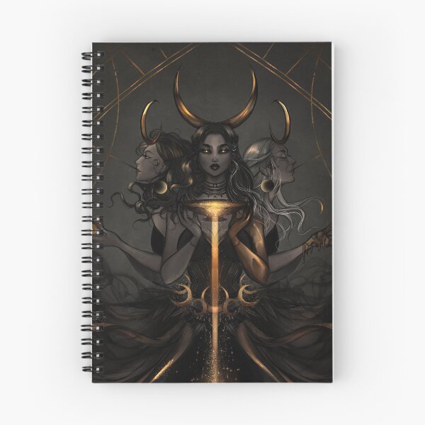 Item preview, Goddess Hecate designed and sold by Nekrokat Art.