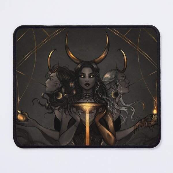 Item preview, Goddess Hecate designed and sold by Nekrokat Art.