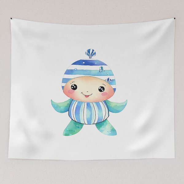 Item preview, : AquaTots Underwater Adventures Bubbles McPrankster designed and sold by dcohea.