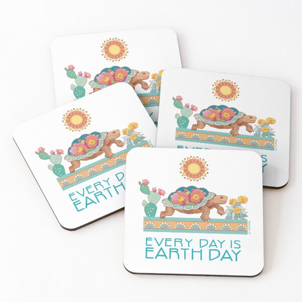 Item preview, Desert Tortoise Earth Day designed and sold by SusanFayeCarr.