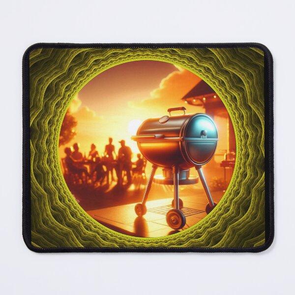 Item preview, Barbecue At Sunset designed and sold by Dominic-Design.