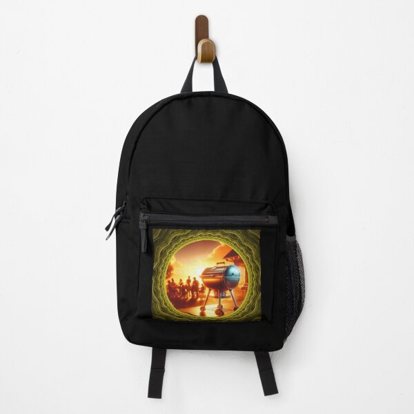 Aperçu de l'œuvre Barbecue au coucher du soleil créée et vendue par Dominic-Design.