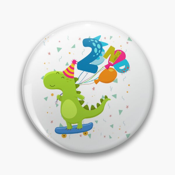 Item preview, Happy Dinosaur 2nd Birthday Boy Party designed and sold by LekaDesignShop.