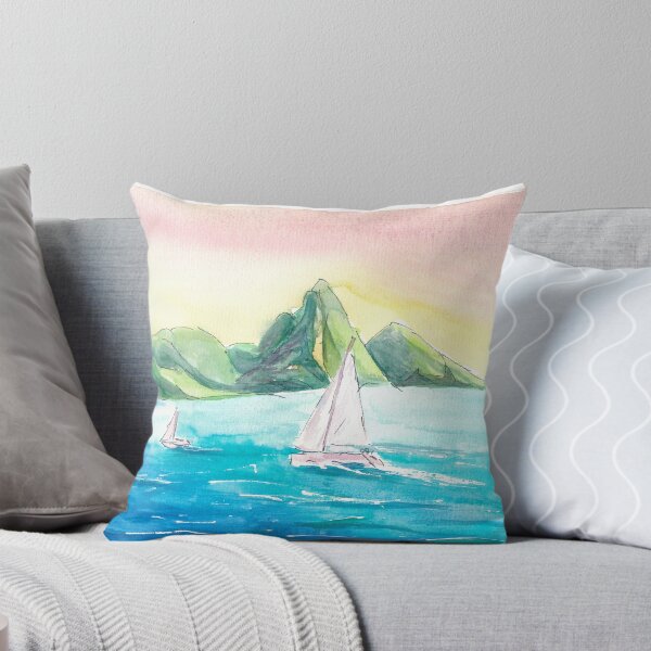 Item preview, Yacht Cruise in the Caribbean near Saint Lucia designed and sold by artshop77.