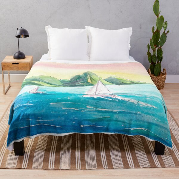 Item preview, Yacht Cruise in the Caribbean near Saint Lucia designed and sold by artshop77.