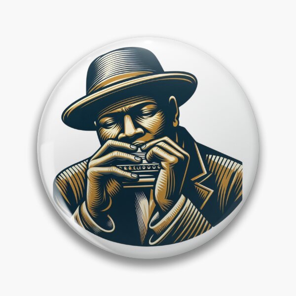 Item preview, Harmonica Player designed and sold by Myra365Art.