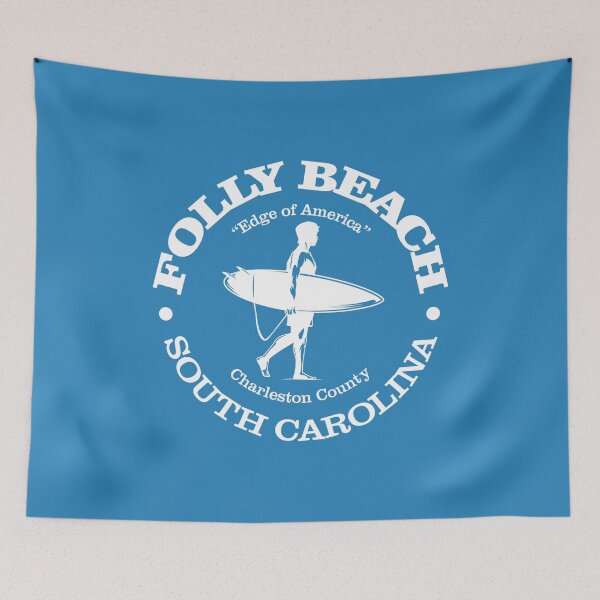 Item preview, Folly Beach (surfer) designed and sold by curranmorgan.