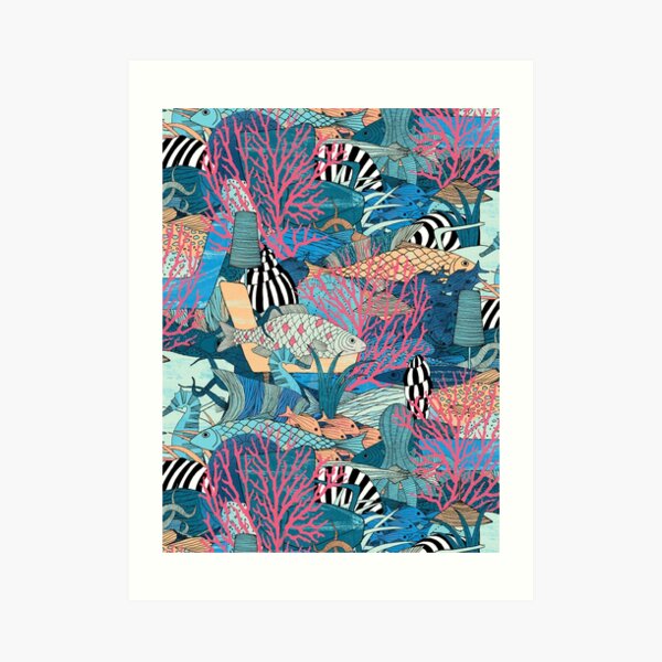 deep in the sea Art Print