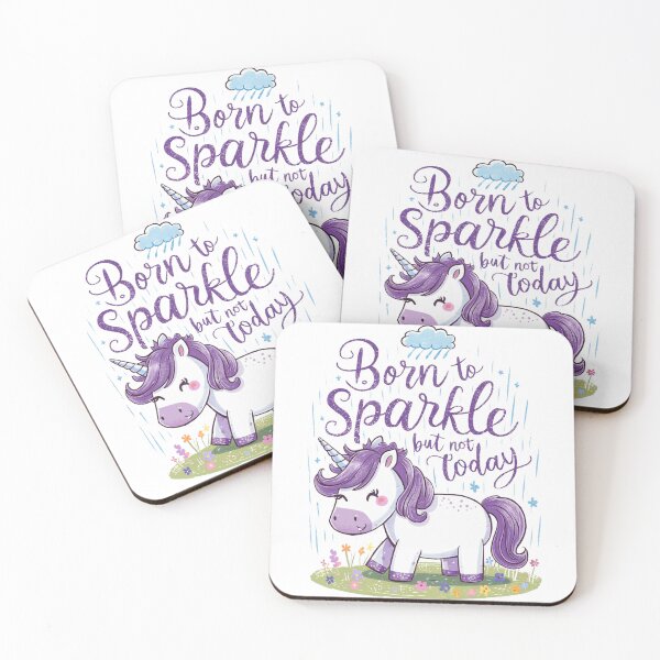 Item preview, Born To Sparkle But Not Today  designed and sold by Hairball-Pets.