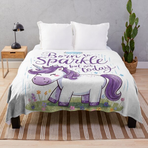 Item preview, Born To Sparkle But Not Today  designed and sold by Hairball-Pets.