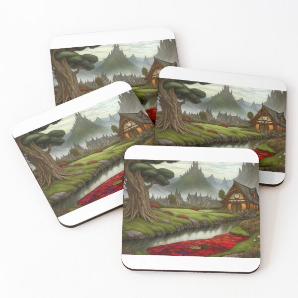 Item preview, Classic Fantasy Village designed and sold by TheDarkWardrobe.