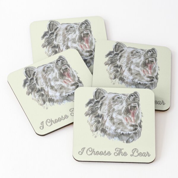 Item preview, I Choose the Bear - Art designed and sold by FanitsaArt.