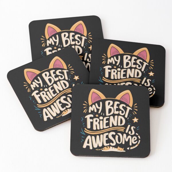Item preview, Cat - my best friend is awesome designed and sold by 123ks.